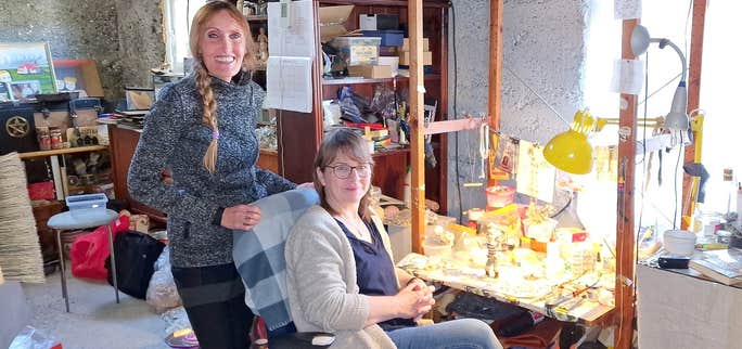 Skeljaverur - the Shell Dolls - Authentic Local Craft at Þingeyri in the Westfjords