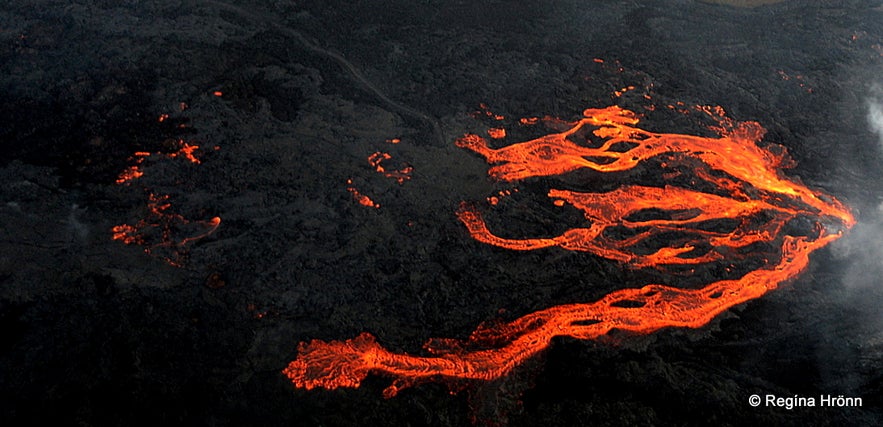 The volcanic eruption in Mt. Fagradalsfjall SW-Iceland