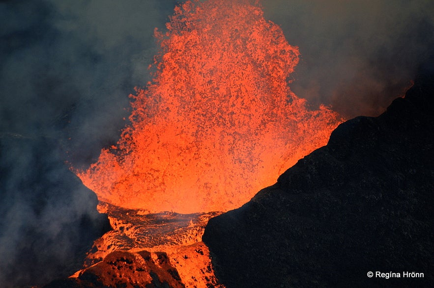 The volcanic eruption in Mt. Fagradalsfjall SW-Iceland