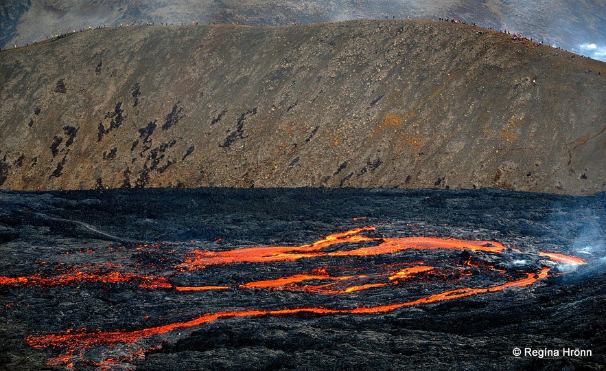 The volcanic eruption in Mt. Fagradalsfjall SW-Iceland