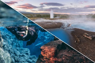 Golden Circle & Silfra Snorkeling Combo Tour from Reykjavik