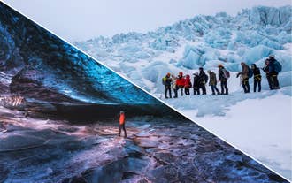 Le camminate sul ghiacciaio e i tour nelle grotte di ghiaccio sono due attività imperdibili per chi visita l’Islanda.