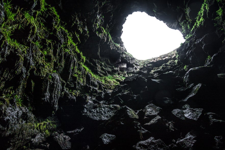 Arnarker cave, Iceland