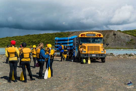 Inflatable Kayak Tour from South Iceland