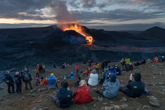 Tour autonomo economico di 6 giorni al Circolo d'Oro e laguna del ghiacciaio di Jokulsarlon