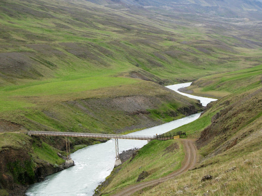 Moniku Bridge in Austurdalur