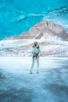 Adventurous 6-Hour Glacier Hiking and Ice Caving Tour with a Super Jeep Ride from Jokulsarlon