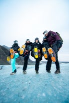 Adventurous 5-Hour Glacier Hiking and Ice Caving Tour with a Super Jeep Ride from Jokulsarlon