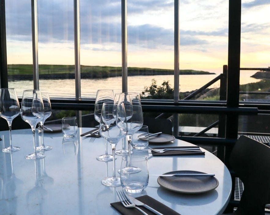 Enjoy an incredible view from Sól Restaurant