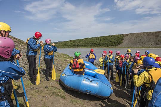 Family-Friendly 3-Hour Rafting Tour on the Hvita River from South Iceland