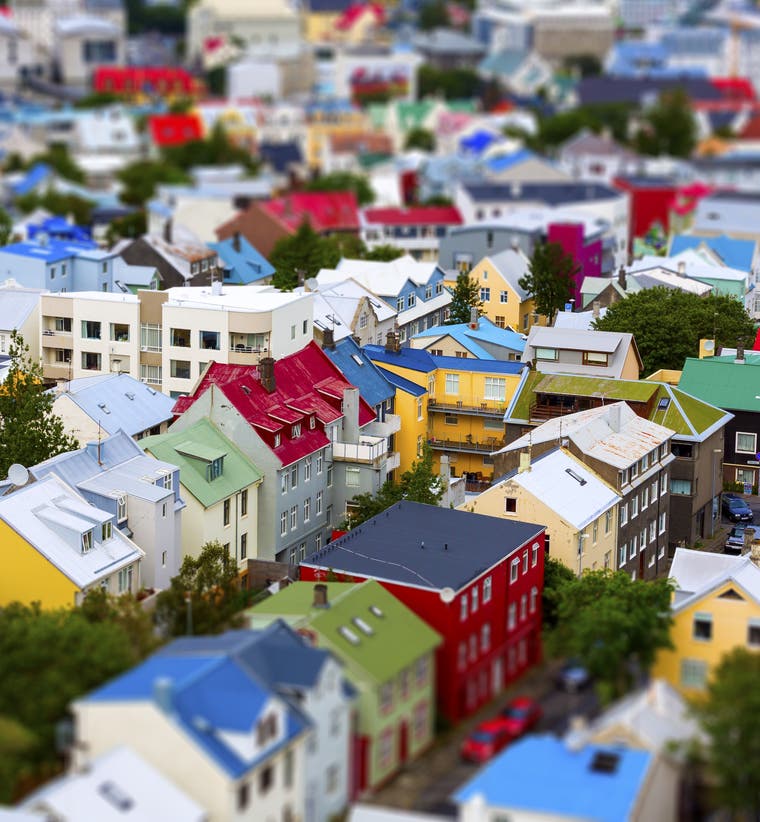 Stadsvandringar i Reykjavik