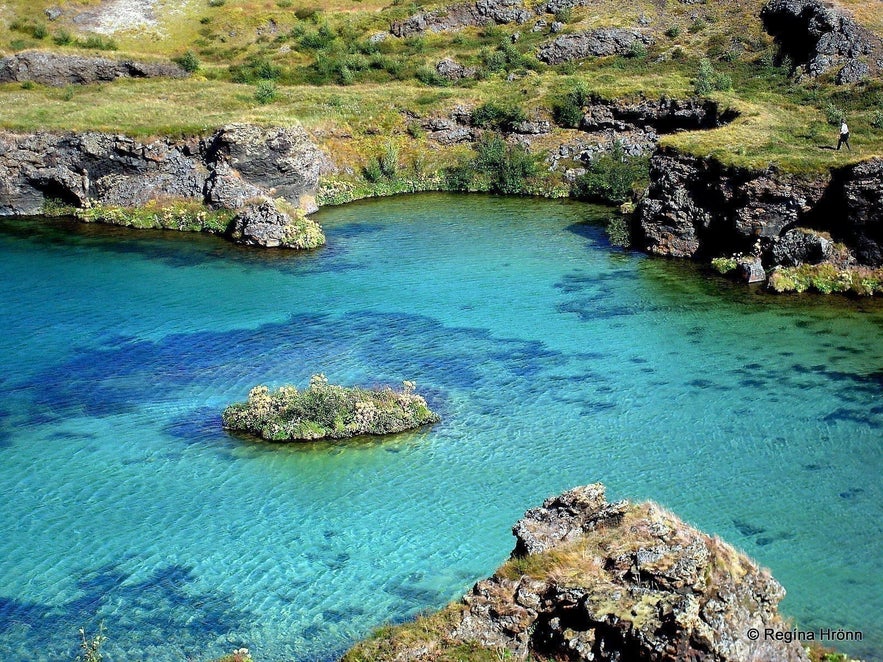 HÃ¶fÃ°i peninsula in the MÃ&frac12;vatn area in northeast Iceland