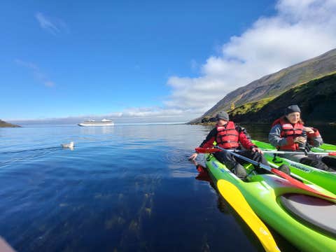 Excursion en Kayak dans le Fjord Siglufjordur au Nord de l'Islande