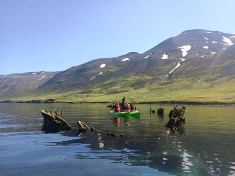 Private Kayaking Tour of the Siglufjordur Fjord in North Iceland