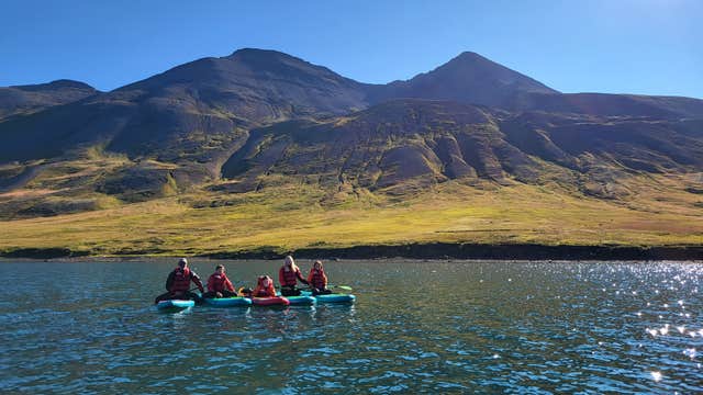 Private Guided Stand-Up Paddle Boarding Tour in Siglufjordur