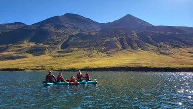 Private Guided Stand-Up Paddle Boarding Tour in Siglufjordur