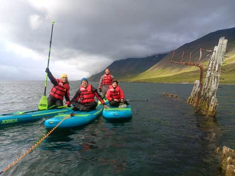 Private Guided Stand-Up Paddle Boarding Tour in Siglufjordur