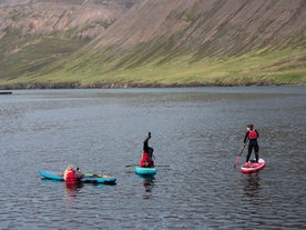 Private Guided Stand-Up Paddle Boarding Tour in Siglufjordur