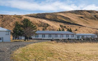 Hotel Burfell is surrounded by rural nature.