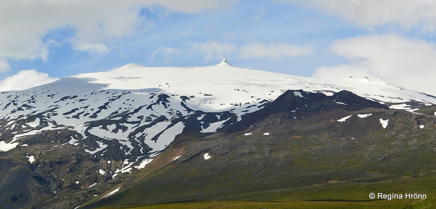 A very Scenic Drive across Jökulháls Mountain Pass on the Snæfellsnes Peninsula