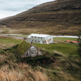 Lake Lagarfljot in Iceland's Eastfjords is said to be the home of the mythical Lagarfljot Wyrm.