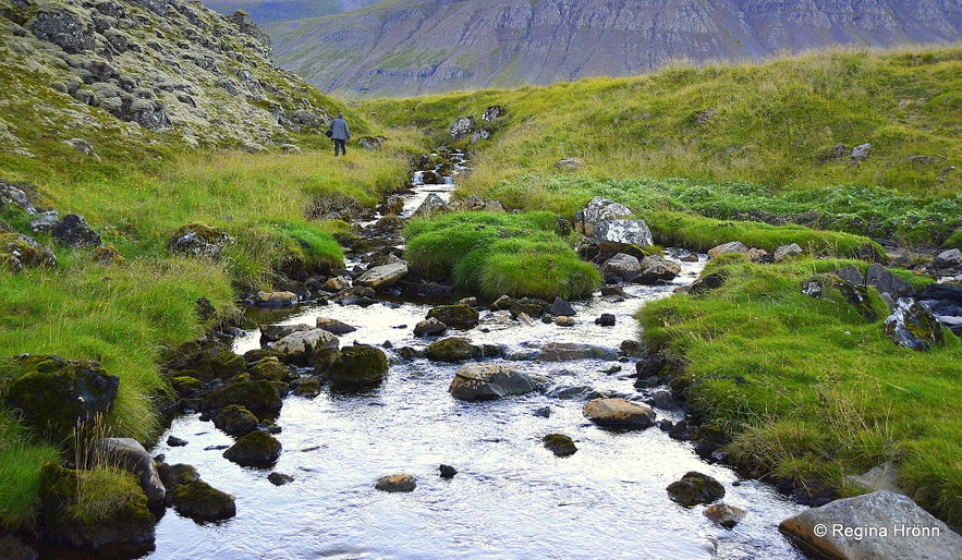 The end of Berserkjagata trail Snæfellsnes