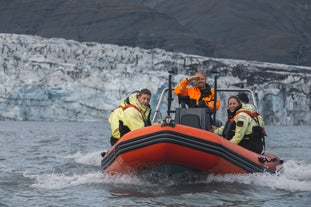Zodiac-Bootstour auf der Gletscherlagune Jökulsárlón
