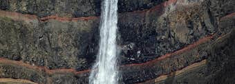 The majestic Hengifoss and Litlanesfoss Waterfalls in East Iceland
