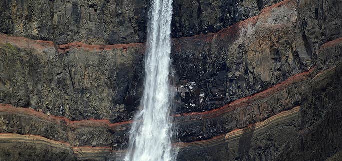 The majestic Hengifoss and Litlanesfoss Waterfalls in East Iceland