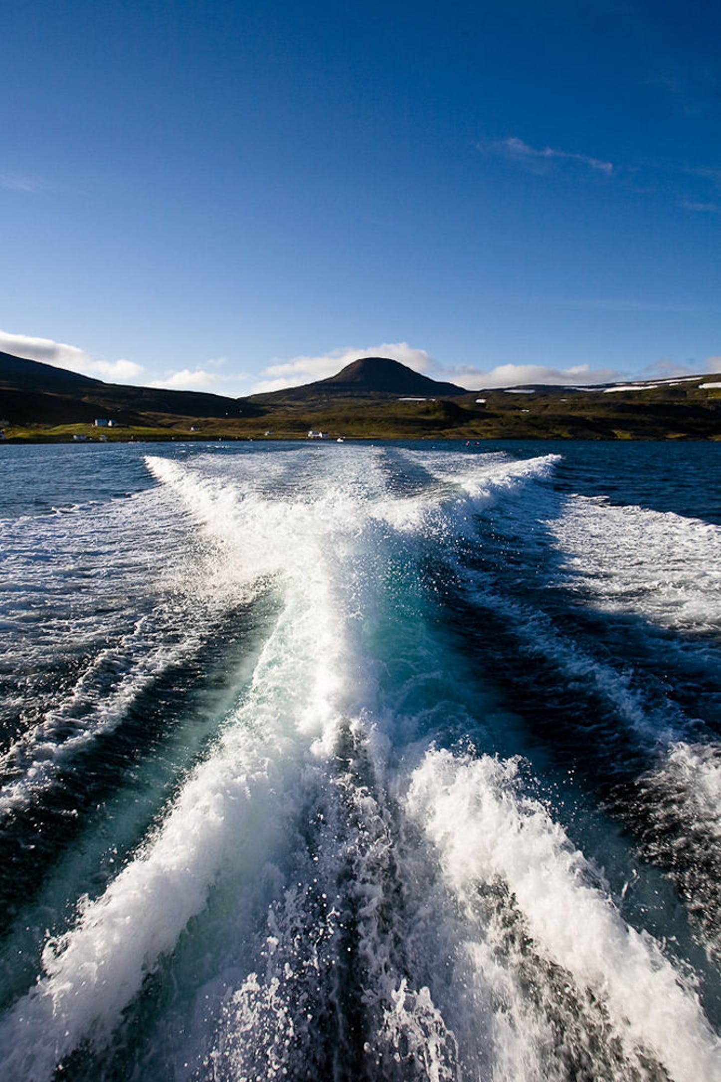 Hornstrandir kan kun nås med båd.