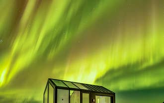 Glass Cottages is ideally placed to witness the northern lights from your room.