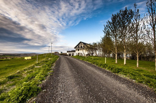 Bitra Guesthouse is surrounded by countryside.