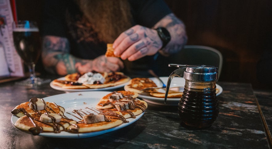 Prikið offers a selection of breakfast plates.