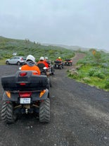 Facile tour di 2 ore in veicolo ATV della campagna islandese con trasferimento da Reykjavik