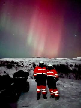 Nordlichter-ATV-Tour mit Transfer ab Reykjavik