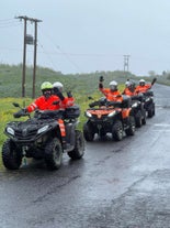 Facile tour di 2 ore in veicolo ATV della campagna islandese con trasferimento da Reykjavik