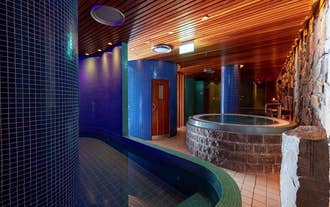 Hilton Reykjavik Nordica highlights a spa and wellness center.