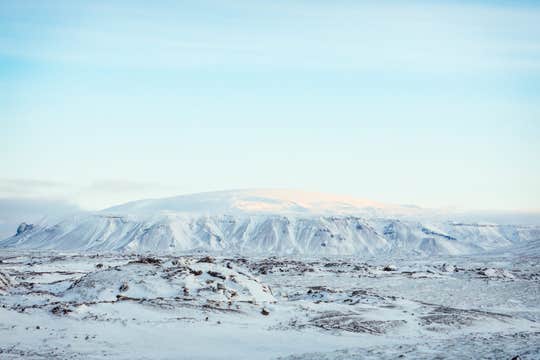Snowmobile Tour on Langjokull Glacier from Gullfoss Waterfall