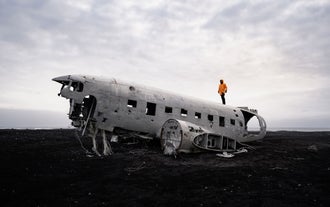 ATV-Tocht naar het Vliegtuigwrak aan de Zuidkust vanaf de Myrdalsjokull-gletsjer