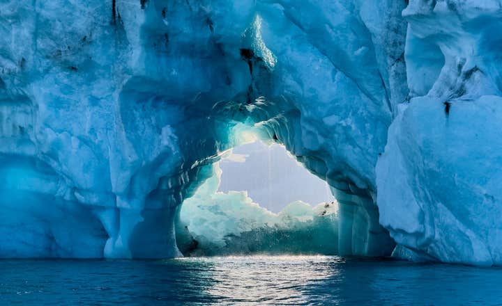 Wycieczka kajakami po lagunie lodowcowej Jokulsarlon