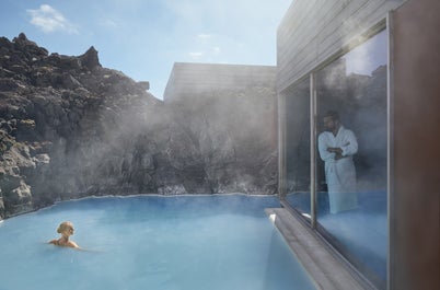 De beroemde Blue Lagoon Spa.