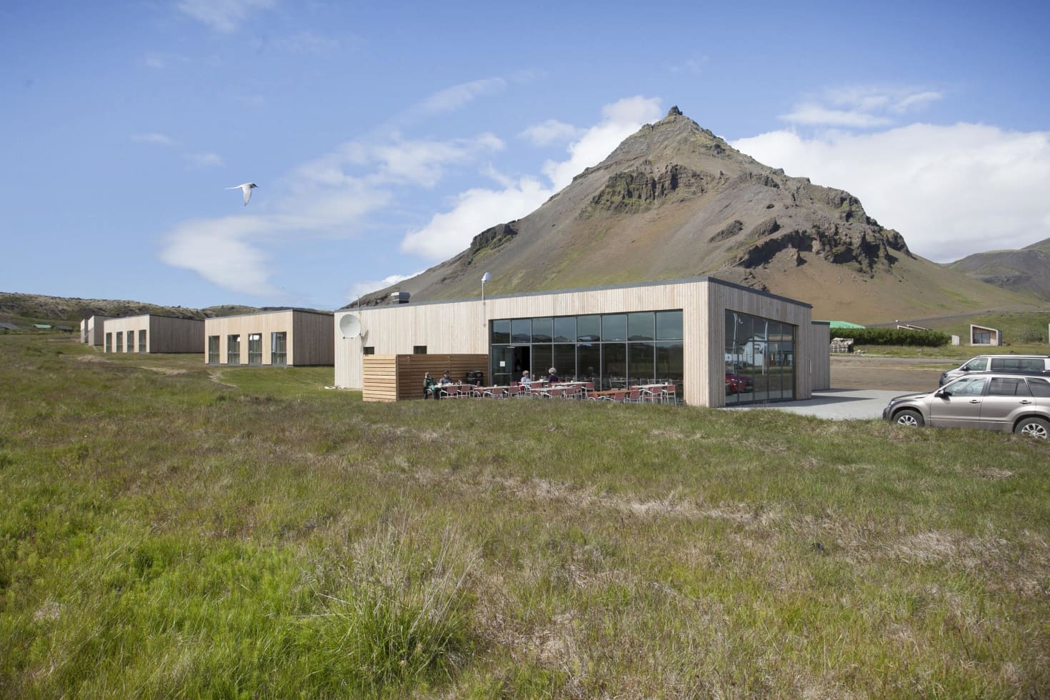 Arnarstapi Center is a hotel located in Arnarstapi village on the Snæfellsnes Peninsula. 