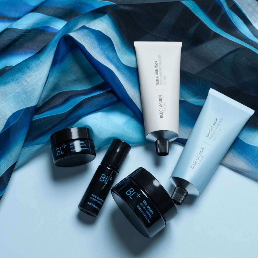 Blue Lagoon Skincare's newest line, BL+, highlights the anti-aging properties of algae and silica.