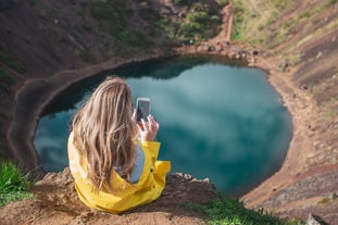 Golden Circle in Kleine Groep met Vulkaankrater Kerid vanuit Reykjavik