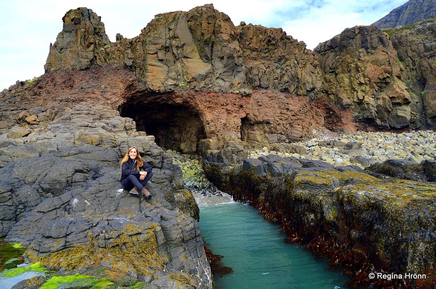 The 2 Stone-men in the Westfjords of Iceland - Kleifabúi on Kleifaheiði and the Stone-man by Penna