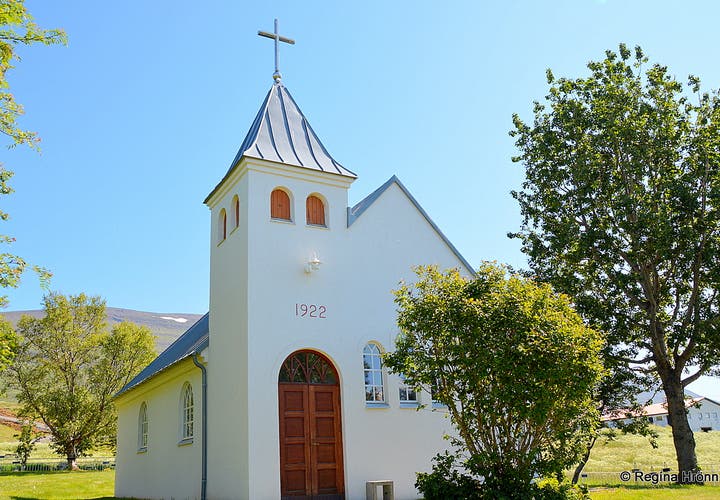 Eyjafjörður Fjord in North Iceland - Historic Churches