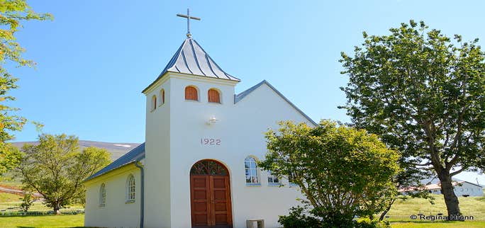 Eyjafjörður Fjord in North Iceland - Historical Churches