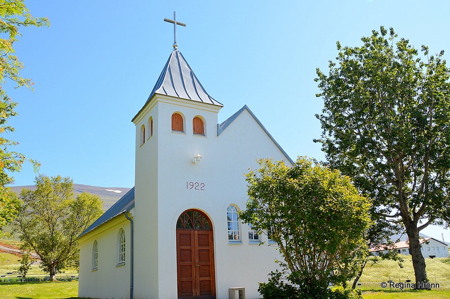 Eyjafj&ouml;r&eth;ur Fjord in North Iceland - Historical Churches