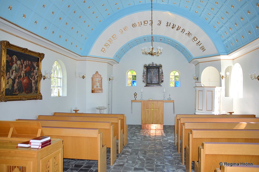 Eyjafj&ouml;r&eth;ur Fjord in North Iceland - Historical Churches
