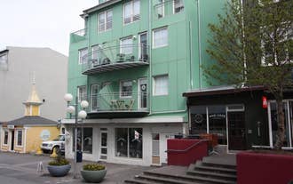 The Saga Apartments are found in central Akureyri in North Iceland.